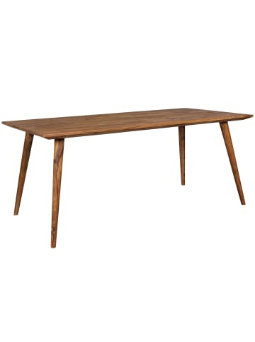 KADIMA DESIGN Esszimmertisch REPA 180 x 80 x 76 cm rustikal Massiv-Holz,