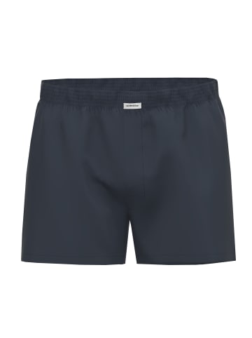 Seidensticker Web-Boxershorts 4er Pack in Blau