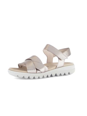 Gabor Riemchensandalen in gold