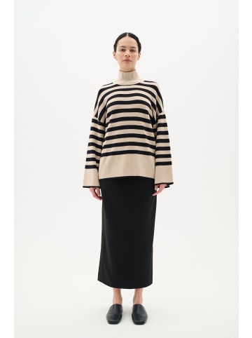 InWear Strickpullover GittelIW Relaxed fit in Haze/Black