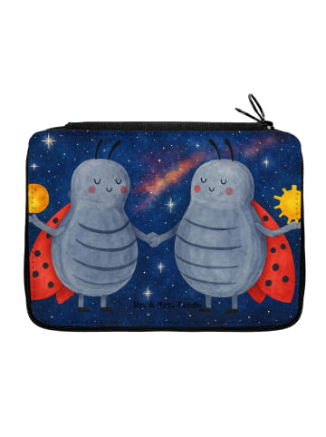 Mr. & Mrs. Panda Federtasche Sternzeichen Zwilling Design ohne S... in Weiß