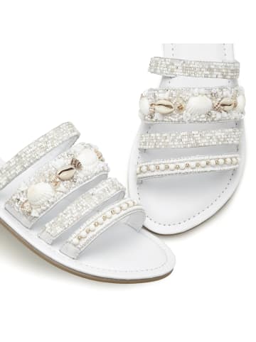 LASCANA Pantolette in weiß