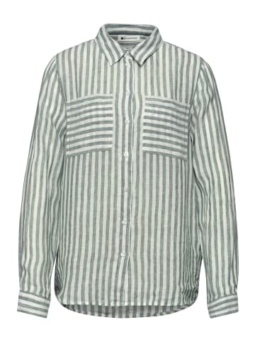 Street One Bluse in lind weiß - 0002
