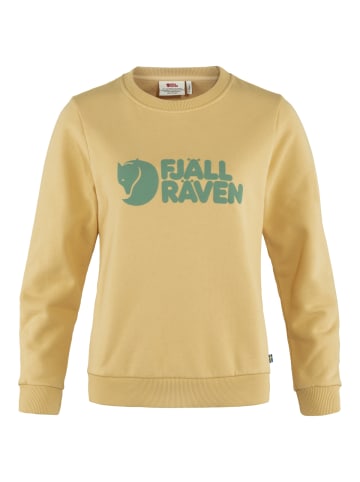 FJÄLLRÄVEN Sweatshirt Logo Sweater in gelb