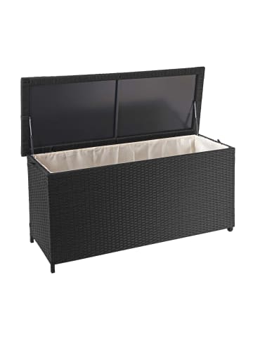 MCW Kissenbox D88, Premium schwarz, 63x135x52cm 320l