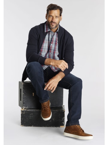 Man's World Strickjacke in marine