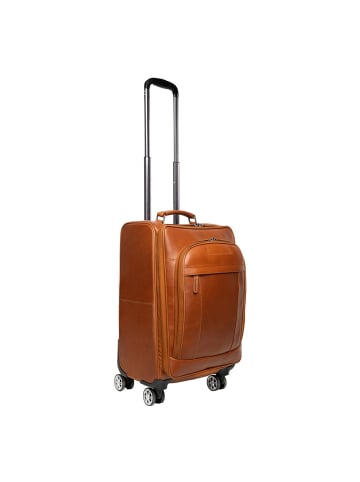 The Chesterfield Brand Key Largo 4 Rollen Kabinentrolley S 50 cm cognac