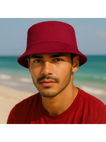 Reichstadt Reichstadt Regular Fit Anglerhut 56-58cm 25RS074 Burgundy M