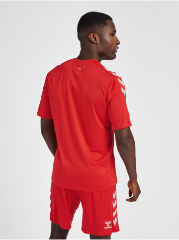 Hummel T-Shirt Hmlcore Herren in TRUE RED/WHITE
