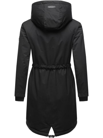 ragwear Wintermantel Crescend in Black