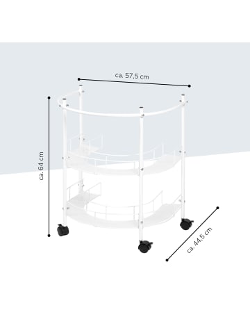 eluno Waschbeckenunterschrank ca. 57,5 x 64 x 44,5 cm