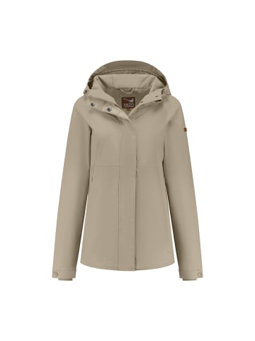 MGO leisure wear Skylar Jacket in Taupe