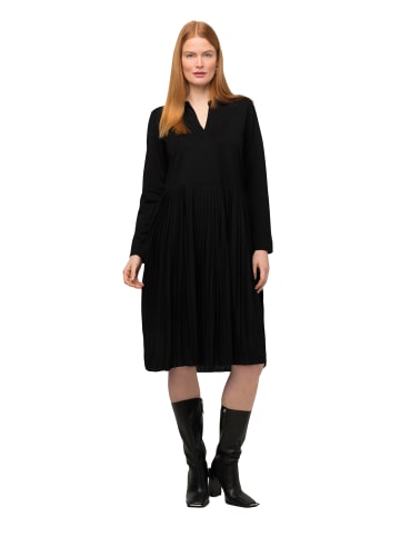 Ulla Popken Midikleid in schwarz