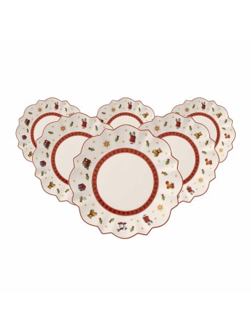 Villeroy & Boch 6er Set Brotteller Toy's Delight ø 17,9 cm in weiß