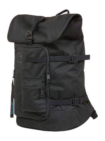 elkline Weekender Roll Rucksack Packman in black