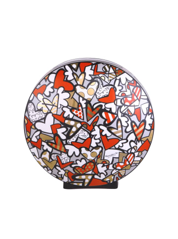 Goebel Vase " Romero Britto All we need is Love " in Bunt