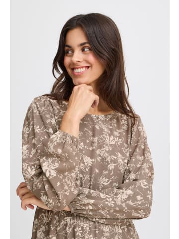 Fransa Kleid FRFLOWY Regular fit in Walnut AOP AO24 01F