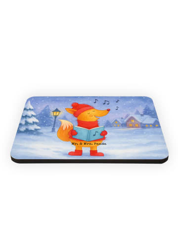 Mr. & Mrs. Panda Magnet Fuchs Sänger Design ohne Spruch in Weiß