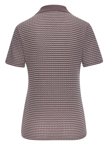 Vivance Poloshirt in taupe-creme