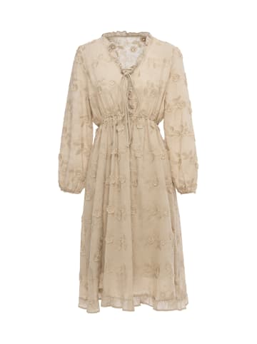 LYNNEA Women Dress in Tan