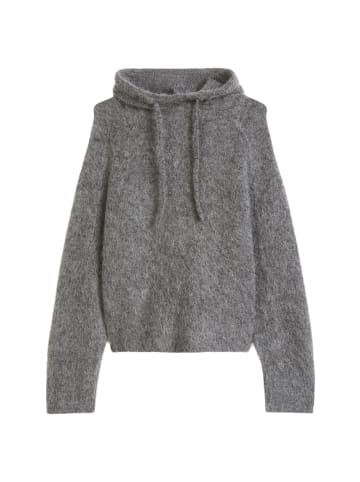 Marc O'Polo DENIM Strick-Hoodie oversize in Dark Shadow Melange