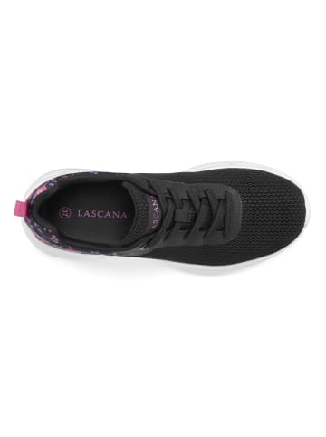 LASCANA Sneaker in schwarz