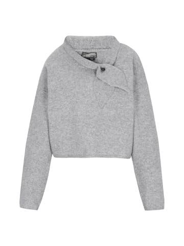 DreiMaster Vintage Sweater in grey melange
