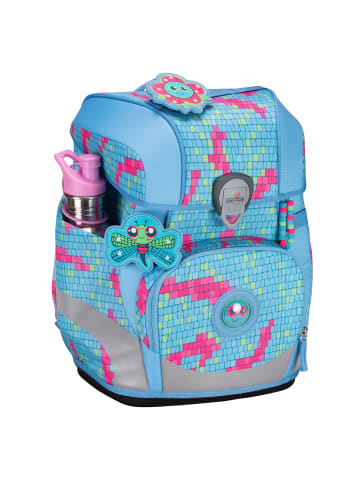 DerDieDas ErgoFlex Tiny Schulranzen-Set 6-teilig in Happy Pixel