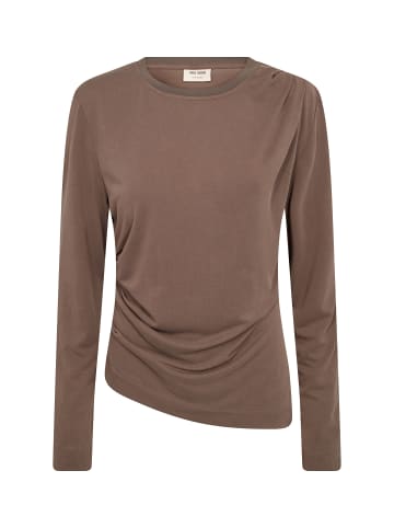 Mos Mosh Langarmshirt MMAmi in schoko