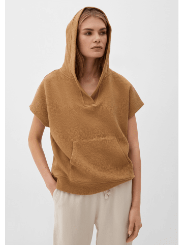 s.Oliver Sweatshirt kurzarm in Braun