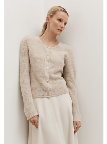 More & More kuschelige Langarmstrickjacke in dust melange