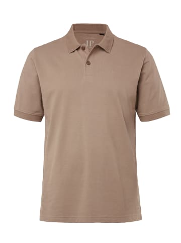 JP1880 Poloshirt in braun grau