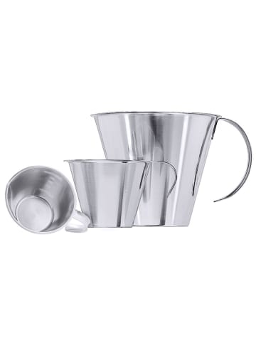 Contacto Messbecher in silber