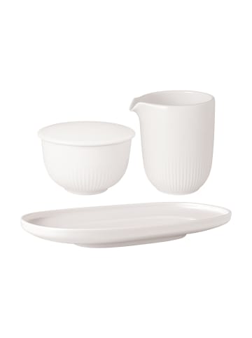 Villeroy & Boch Milch- und Zucker-Set Afina in weiß