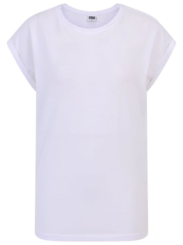 Urban Classics T-Shirt in white+cherry