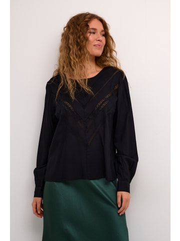 Kaffe Langarm - Hemd KAellie Regular fit in Black Deep