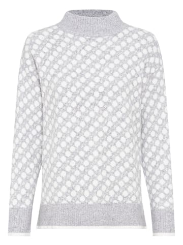 Olsen Pullover in Pearl Grey Melange