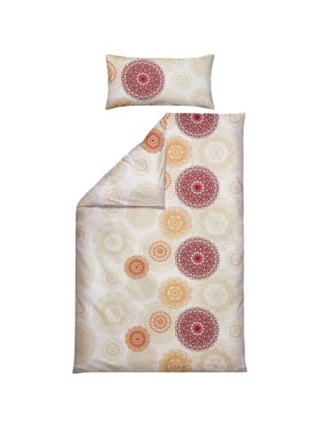 Erwin Müller Seersucker Sparpaket 4-tlg. in beige-rot