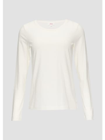s.Oliver T-Shirt in 0210_ecru