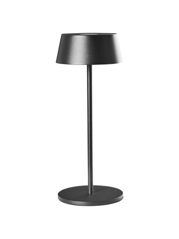 Beliani Tischlampe für den Außenbereich GUDER in Schwarz - (W) 15 x (H) 36 x (L) 15 cm
