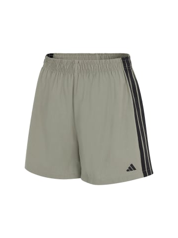 adidas Shorts Sport Active Essentials Cotton 3 Stripes in silver pebble