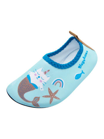 Playshoes Barfuß-Schuh Einhornmeerkatze in mint