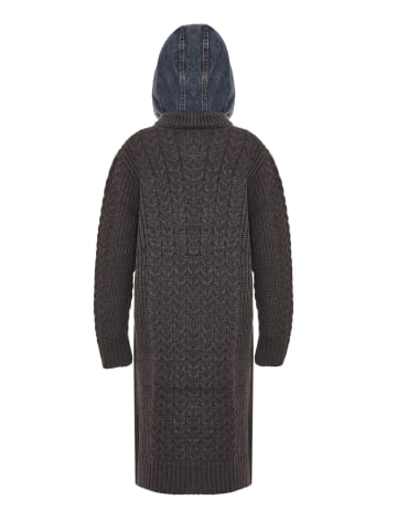 VINAJA Women Strickjacke in Dunkelgrau
