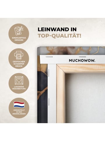 MuchoWow Leinwand bilder Abstrakte Formen (BxH)