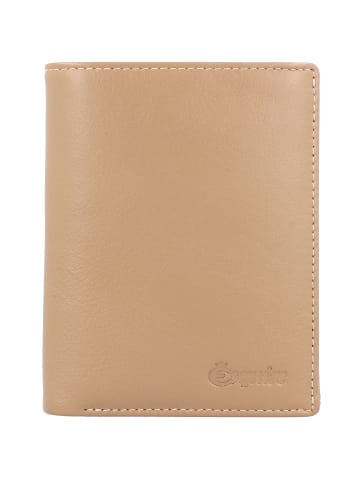 Esquire Peru Geldbörse RFID Leder 9,5 cm taupe