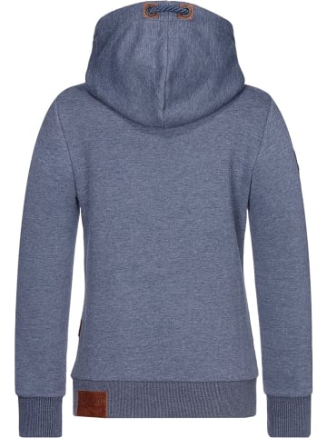 naketano Hoodie "Darth" in Blau