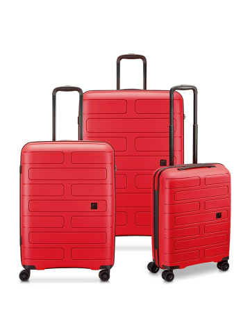 MODO by roncato Supernova 2.0 4 Rollen Kofferset 3-teilig in brick red