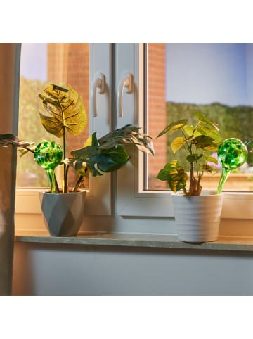 4 x Bewässerungskugel in Grün - (H)30 x Ø 9 cm