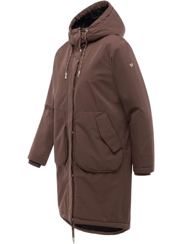 ragwear Funktionsmantel Frostlin Y in Dark Choco