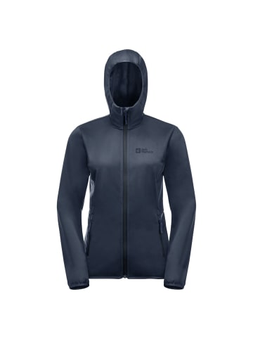Jack Wolfskin Hoodie für Damen in dunkel-blau
